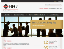 Tablet Screenshot of hpgresources.com
